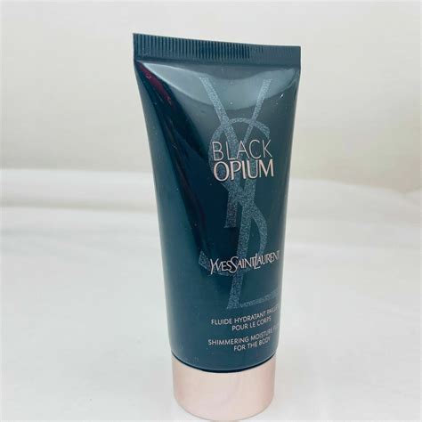 Black Opium Shimmering Body Lotion .